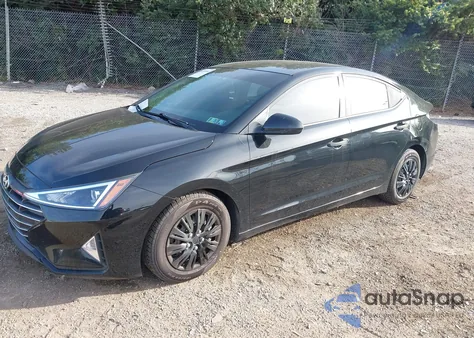 2019 Hyundai Elantra Se from USA, damaged, VIN 5NPD74LF6KH431503